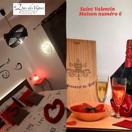 A 2 Pas Des Vignes, Hebergements Et Spa, Maison Numero 6, A Du Pape Villa Chateauneuf-du-Pape