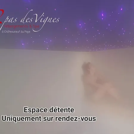 A 2 Pas Des Vignes, Hebergements Et Spa, Maison Numero 6, A Du Pape Chateauneuf-du-Pape